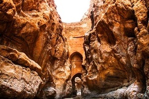 Shah Abbasi Arch of Tabas and Morteza Ali Spring 