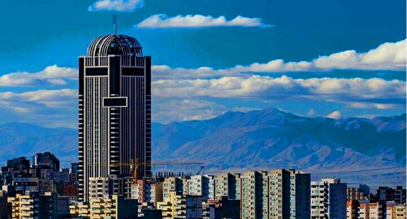 Torre de comercio mundial de Tabriz