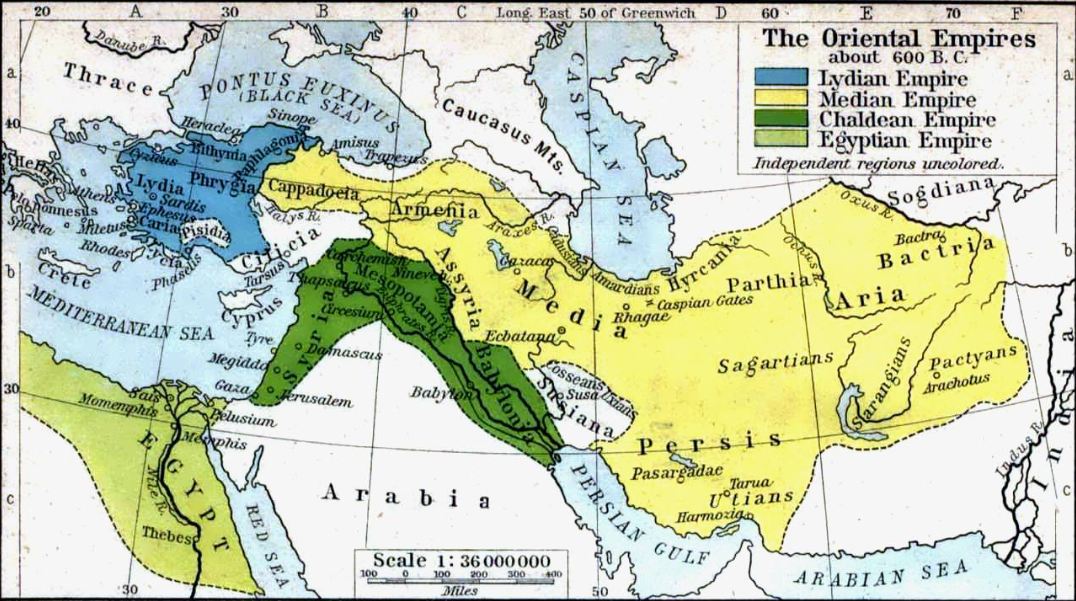 امپراطوری مادها در 2,570 سال قبل